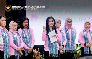 Ibu Selvi Gibran Rakabuming melakukan Sosialisasi Pencegahan Pernikahan Anak Usia Dini di Rumah Sakit Umum Daerah (RSUD) Provinsi NTB, di Kota Mataram