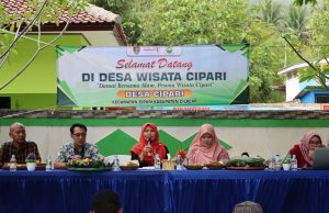 Verifikasi Lapangan Penilaian Desa Wisata Cipari