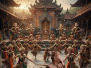 Kabut di Gerbang Padepokan Ilustrasi