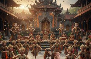 Kabut di Gerbang Padepokan Ilustrasi