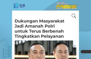 Polri Apresiasi Dukungan Masyarakat untuk Stabilitas Nasional