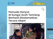 Aksi Heroik Taruna Akpol Selamatkan Bocah di Aceh Tamiang