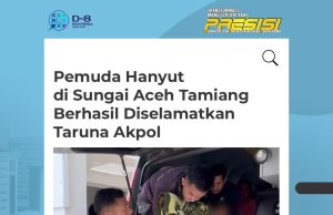 Aksi Heroik Taruna Akpol Selamatkan Bocah di Aceh Tamiang