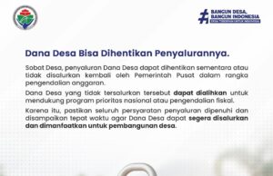 Dana Desa Tahap II TA 2026 Segera Disalurkan, Desa Didorong Lengkapi Persyaratan Penyaluran Kebijakan Fiskal