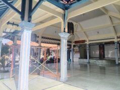 PEMERINTAH DESA JAMBUSARI ALIRKAN DANA DESA 2026 UNTUK PENGECATAN GEDUNG PENDOPO DAN KANTOR Pendopo Jambusari