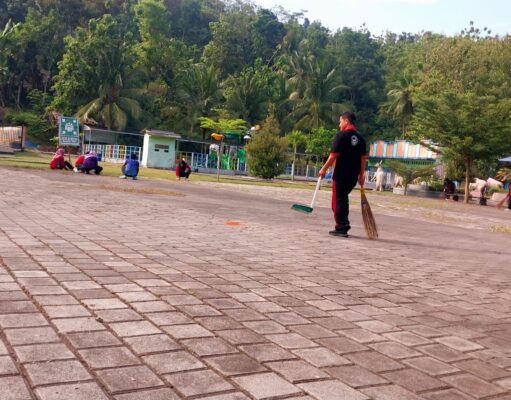Banyu Panas Cipari Jadi Lokasi Peringatan Lingkungan Kecamatan Cipari