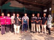 Pemberian Bantuan Kursi Roda PMI Cilacap