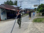 TNI AD Kebut Pipanisasi Air Bersih di Maniamolo, Progres Capai 77 Persen
