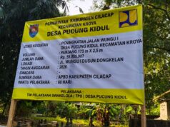 PEMERINTAH DESA PUCUNG KIDUL TINGKATKAN JALAN WUNGU I