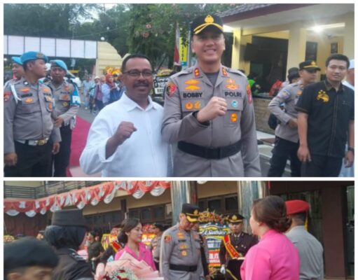 Ketua Umum GWI Bersama Jajaran DPD dan DPC GWI Banten Hadiri Pisah Sambut Kapolres Cilegon