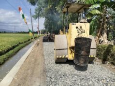 PEMBANGUNAN JALAN ASPAL RW 6 DESA SIBRAMA, TINGKATKAN AKSES DAN KESEJAHTERAAN WARGA