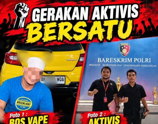 GAB Desak Polda Sumut dan Interpol Libas Jaringan Internasional Vape “Getar” di Tanjungbalai