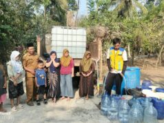 Pasokan 15 000 liter Air Bersih untuk Warga terdampak kemarau panjang